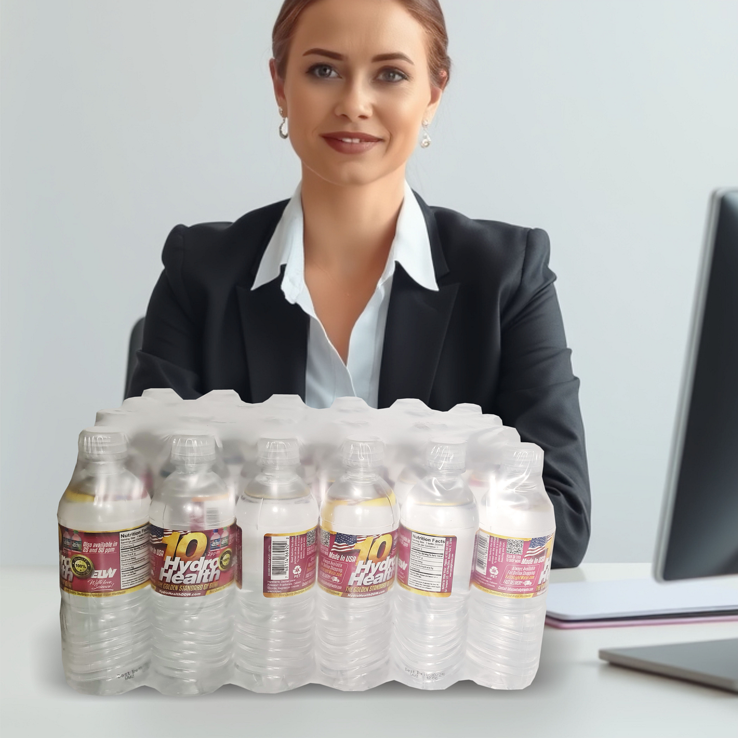 10 ppm Hydro-Health-Promo Price ONLY $255 for one case of 24 bottles (one bottle: $10.60 delivered) x 500 ML each =12 LITERS - including S&H- it is cheaper compared to 10 ppm DDW, $14-$16 per 500 ML that other vendors sell from Russia