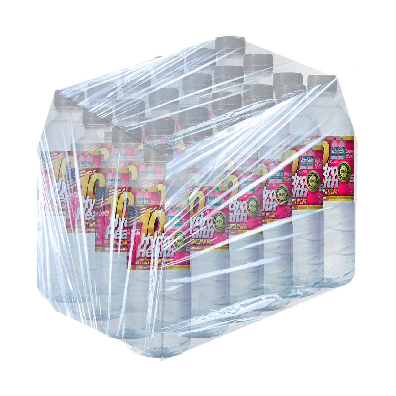 10 ppm Hydro-Health-Promo Price ONLY $255 for one case of 24 bottles (one bottle: $10.60 delivered) x 500 ML each =12 LITERS - including S&H- it is cheaper compared to 10 ppm DDW, $14-$16 per 500 ML that other vendors sell from Russia