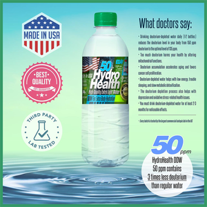 50 ppm DDW bundle (3 x 50 ppm cases ) and one 3G,4G,5G  protection card $420, you save $57-free delivery