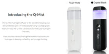 Load image into Gallery viewer, Q-Mist Hydrogen Water Diffuser Pearl White